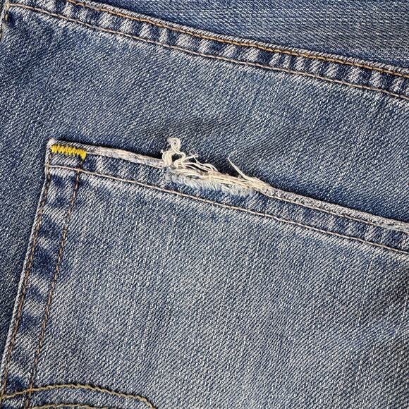 Levi's Jeans Mens 36x31 Blue Denim 569 Loose Straight Baggy Y2K Skater Grunge - Picture 12 of 13